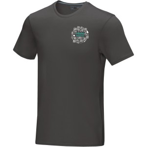 Elevate Azurite frfi organikus pl, szrke (T-shirt, pl, 90-100% pamut)