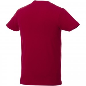 Elevate Balfour frfi organik pl, piros (T-shirt, pl, 90-100% pamut)