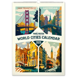 Falinaptr Travel Posters ? World Cities 2025, 33  46 cm (naptr)