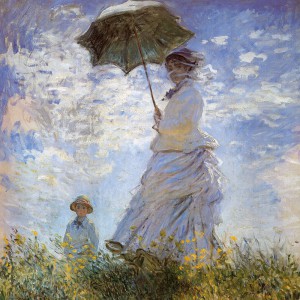 Lemeznaptr Claude Monet 2024, 30  30 cm (naptr)